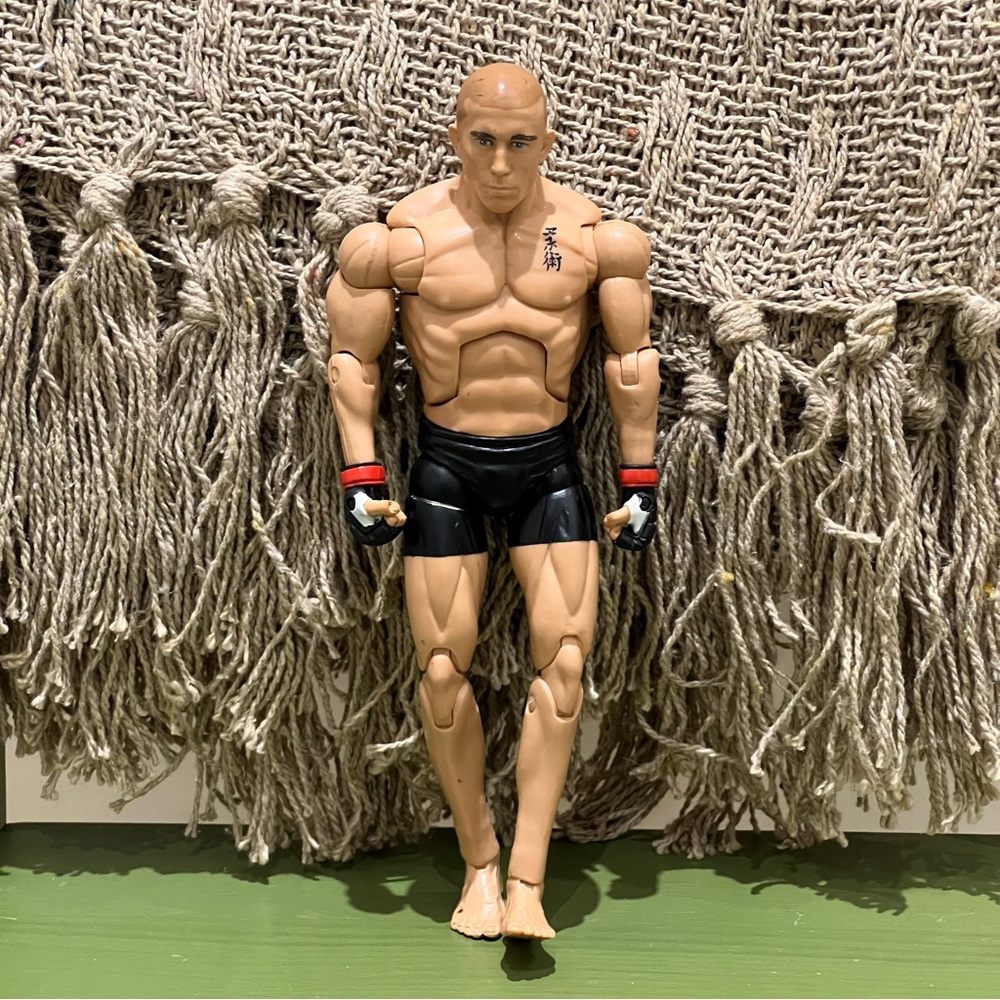 2009 JAKKS Pacific George St-Pierre Wrestling UFC Action Figure